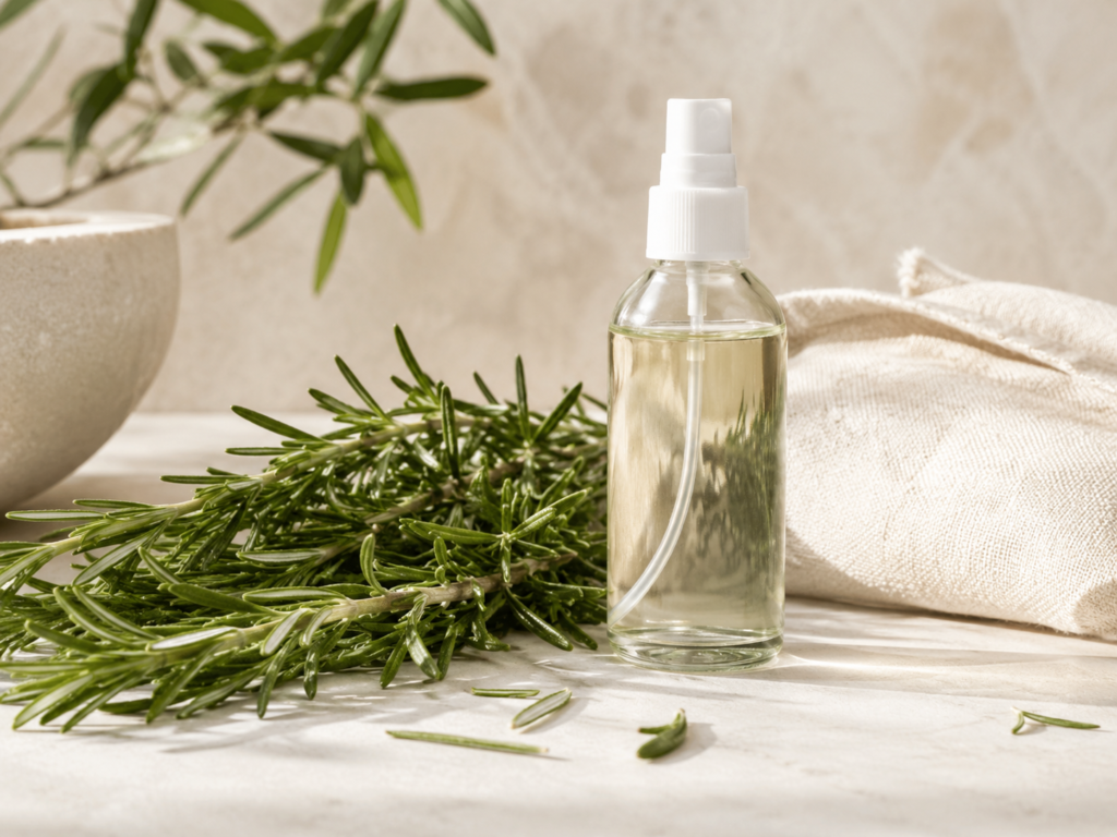 Romero para el cuidado natural del cabello