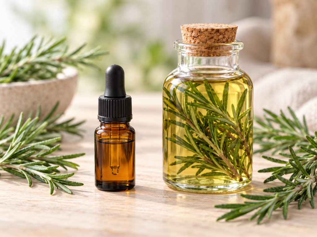 Diferencia entre aceite esencial y aceite macerado de romero